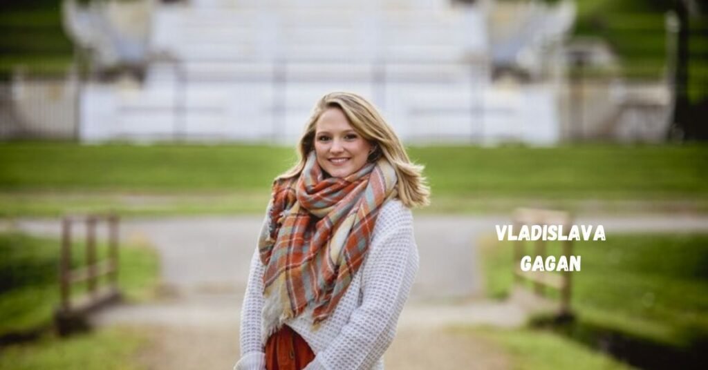 Vladislava Gagan in a thoughtful pose