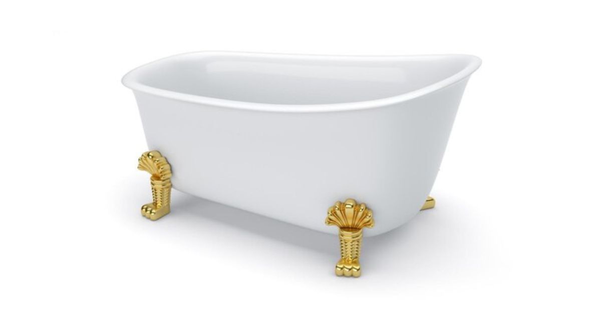 clawfoot tub