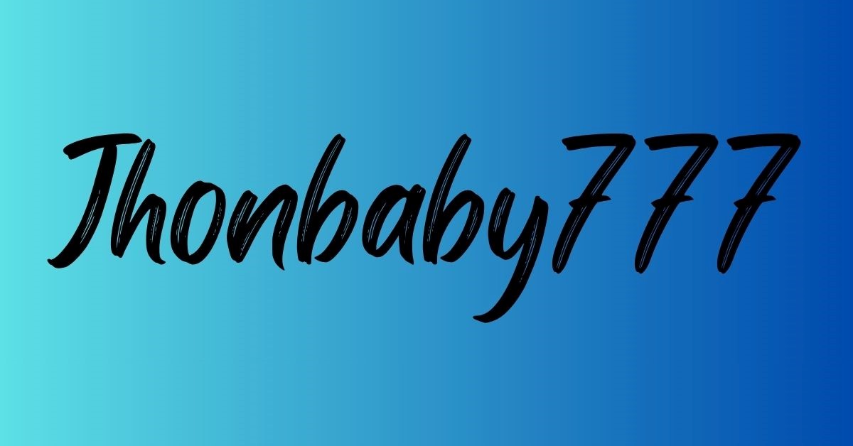 Jhonbaby777